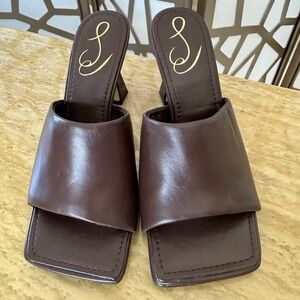 Sam Edelman  Brown Leather Women's Slide Sandals
These have never been worn!